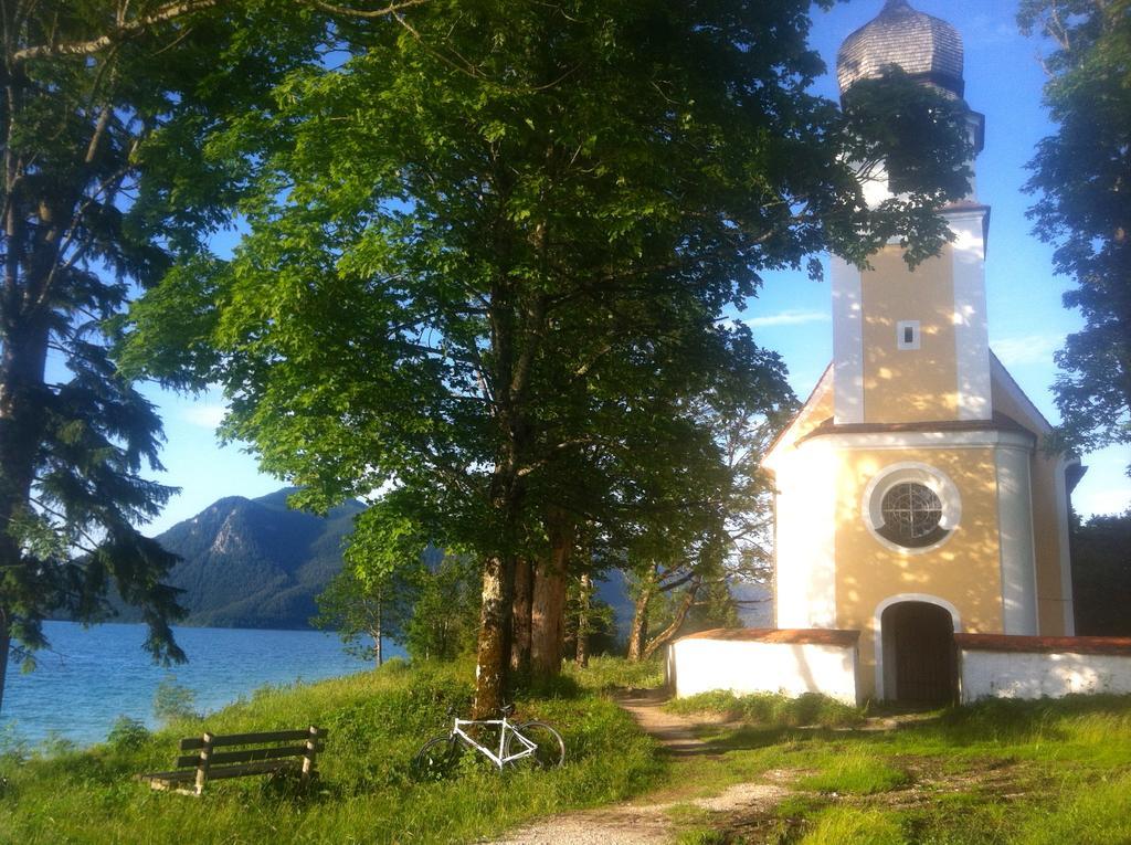 Gästehaus Seehof Walchensee Exterior foto